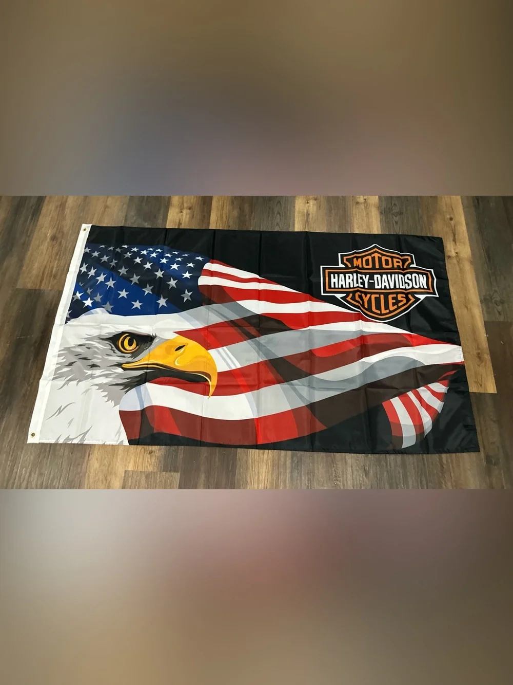 Harley Davidson Flag Banner 3 By 5 Feet Outdoor New in package motorcycle